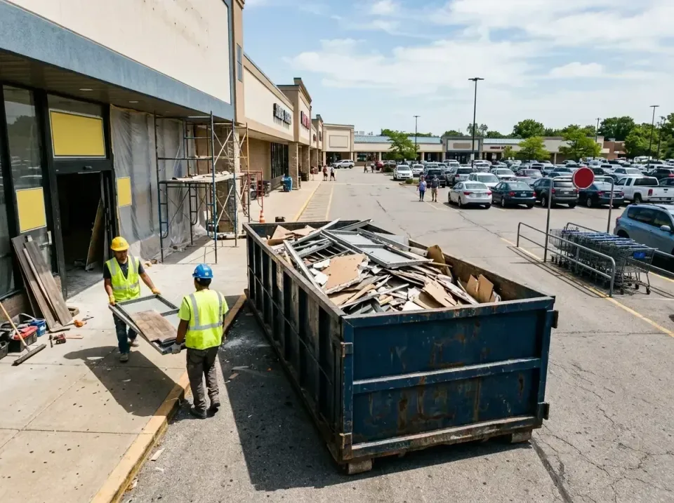 retail-store-renovation-debris-003 — frequently asked questions, Roll-off Dumpster Rentals in Ridley Park, PA
